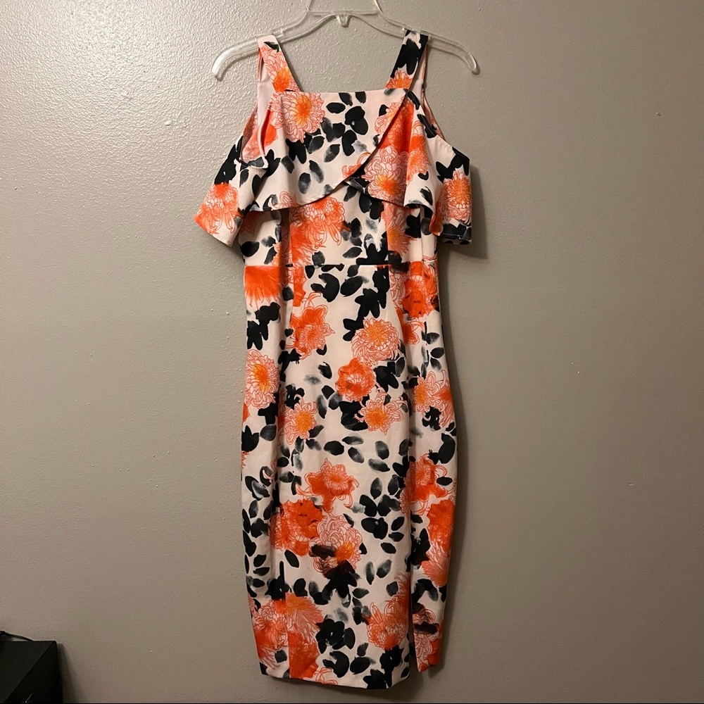 JAX Black Label Cold Shoulder Dress